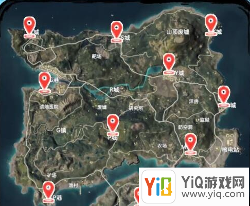 和平精英圣诞乐园位置在哪